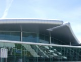 De moderne luchthaven van Porto