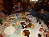 uitgebreide lunch in Beijing