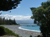 prachtige kustlijn van Kaikoura