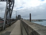de bekende brug over de rivier in centrum Sydney