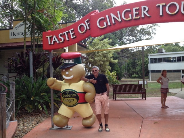 Ginger fabriek in Yandina