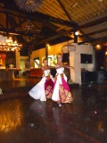 Balinese voorstelling in het hotel