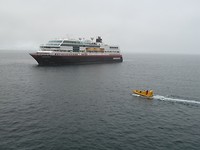 Het Noorse schip