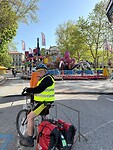 Op tijd naar de kermis in Udine