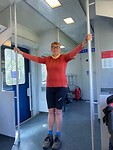 Even wat kracht oefeningen doen tijdens de treinreis