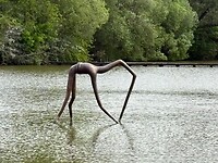 Kunstwerk onderweg