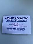 Wandelen for peace