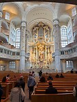 Het interieur van de Frauenkirche