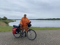 Het begin van de dag was koud en nat.