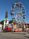Kermis op het marktplein.