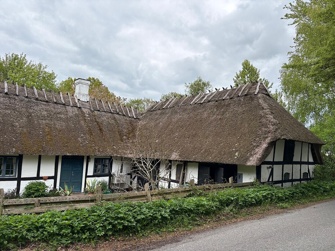 Verstevigers op het dak.