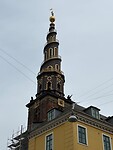 De toren is gesloten vanwege wind en regen.