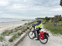 Eindelijk een stuk langs zee.