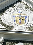Timpaan van het slot van Rümpshagen.