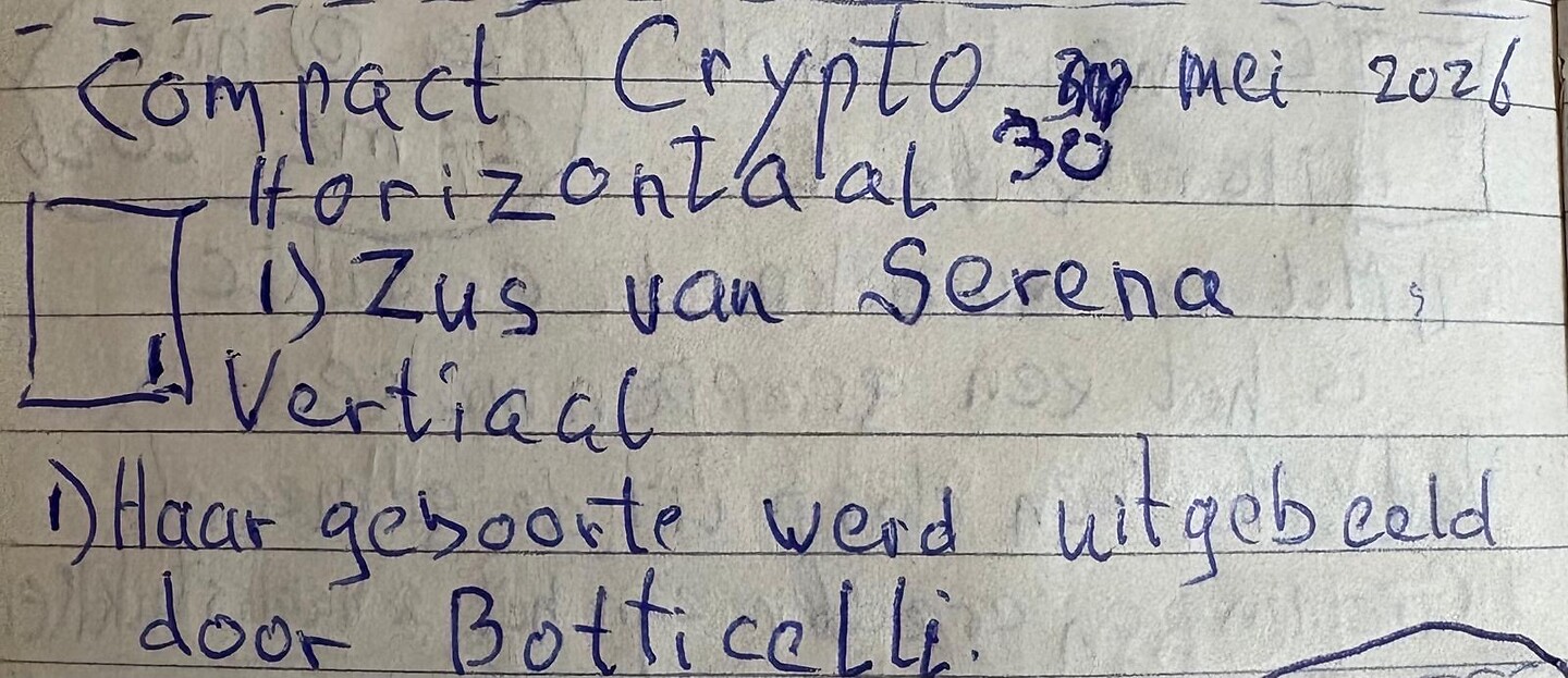 Compact Crypto 30 mei 2026.