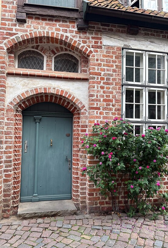 Prachtige deuren in Lüneburg.