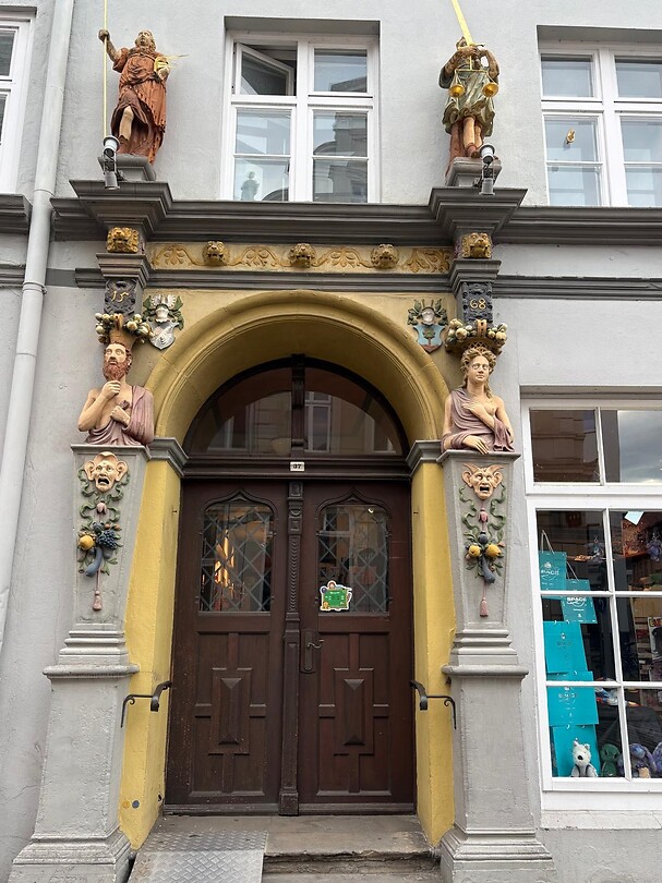 Ook een deur in Lüneburg.