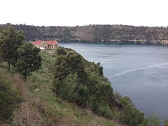 The blue lake