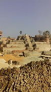 Bhaktapur afgebroken tempel
