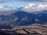 uitzicht Quito en Cotopaxi