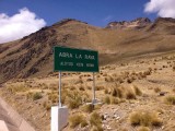 Bergpas op Altiplano