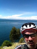 Zelfie met Tikikaka meer