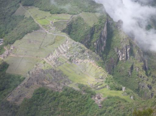 On the mountain Waynapicchu