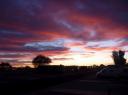 Zonsondergang in Arizona