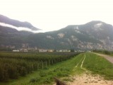 Route naar Trento