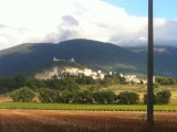 Uitzicht op Assisi