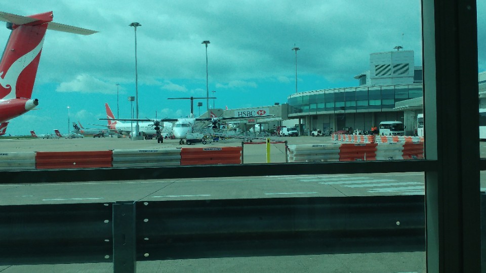 Propeller vliegtuig naar bundaberg
