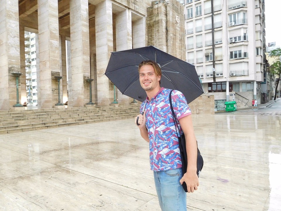 Monument van de vlag, in de
