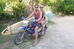 Onze surf borden en scooter
