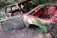 Oude Fiat (al zou je denken dat het een Lada is...)
