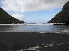 Saksun, sea end