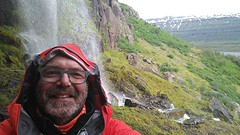 The Budara waterfall in Seydisfjordur