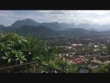 Uitzicht vanaf de berg Phou Si