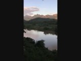 Uitzicht vanuit de Logde