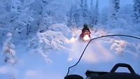 Geweldig!!!! Sneeuwscooter!!!