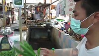 Boodschappen doen in de Flowermarket