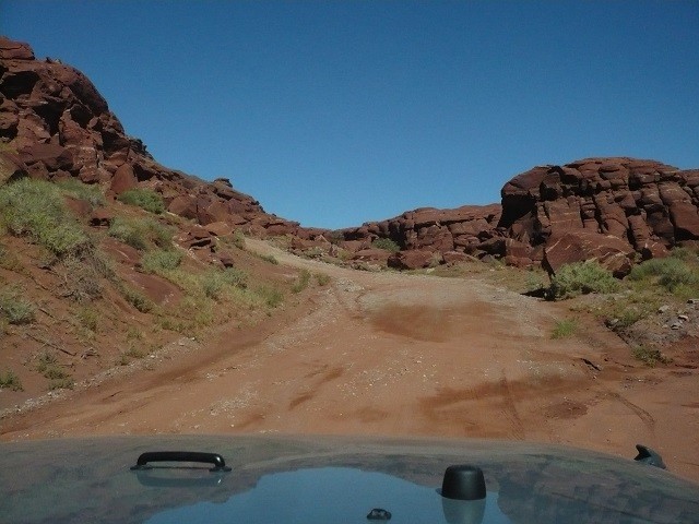 En we gaan off road