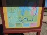 In het geel our route for today