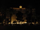 Fonteinshow Bellagio tegenover het restaurant waar we aten