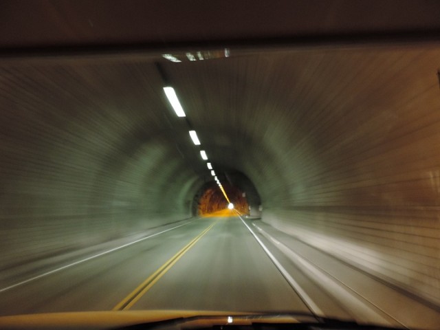 Tijdgattunnel - in ieder geval een leuk effect