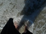 Voetjes in het water... koud!