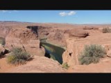 Bij de Horse shoe bend