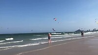 Kitesurfers