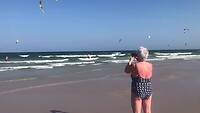 Kitesurfers