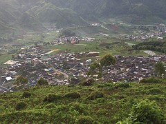 Zicht vanaf plateau