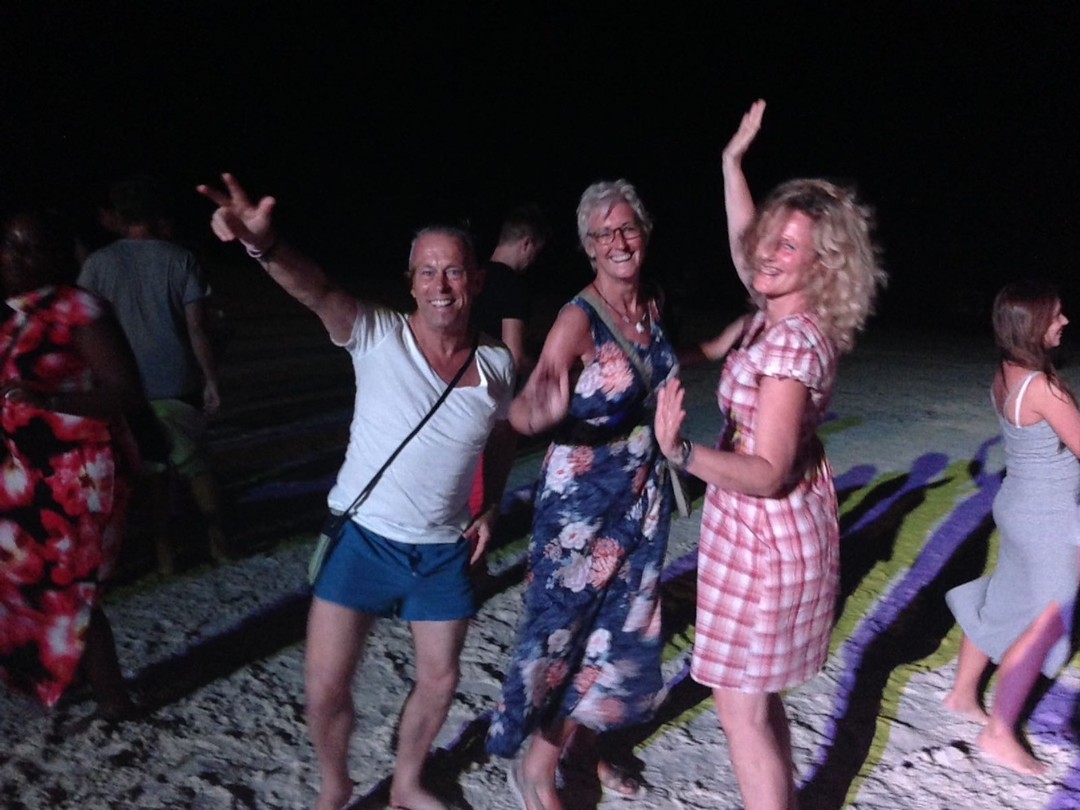 strandfeest laatste avond